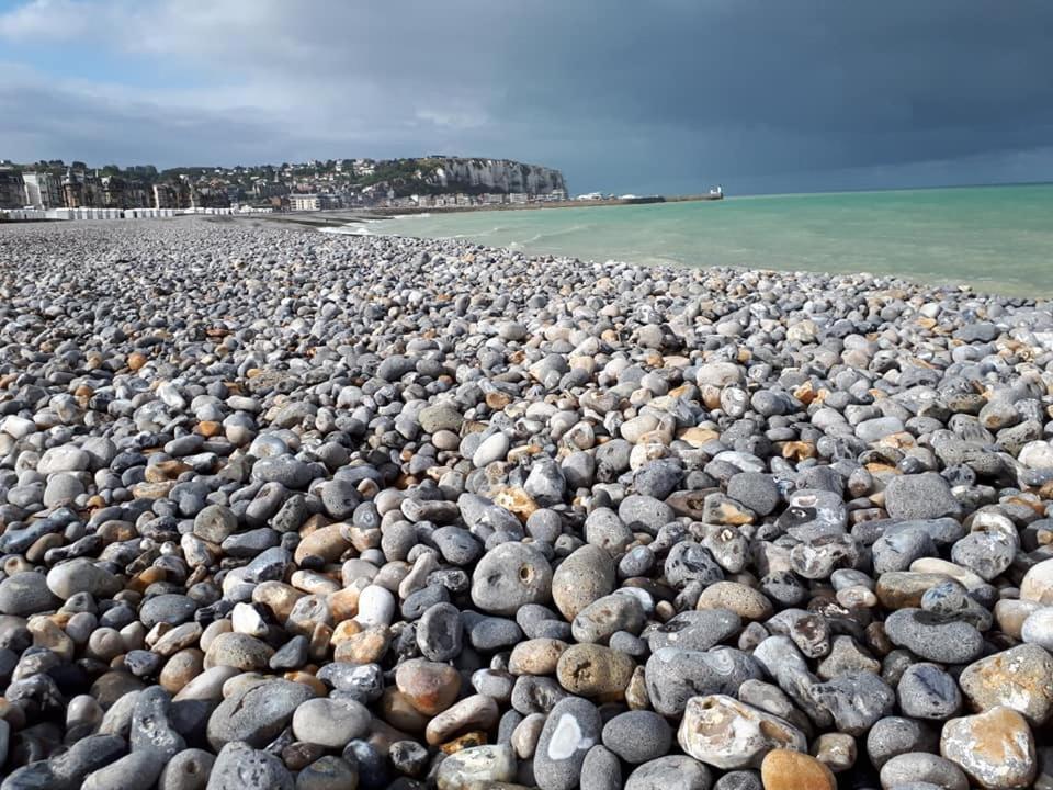 Charmant Appartement Avec Vue Face Mer Imprenable Mers-les-Bains Buitenkant foto