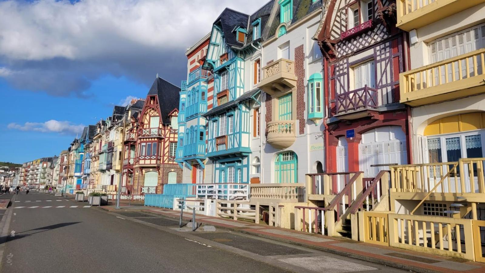 Charmant Appartement Avec Vue Face Mer Imprenable Mers-les-Bains Buitenkant foto